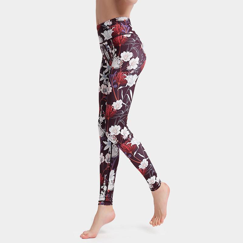 Print Yoga Suit Amazon Yoga Pants