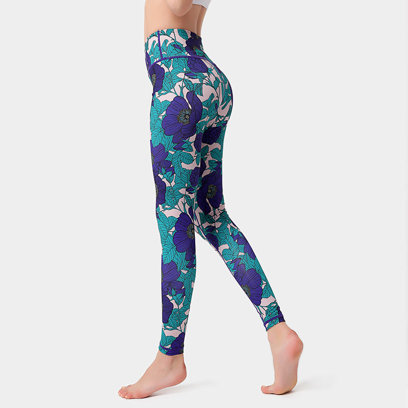 Print Yoga Suit Amazon Yoga Pants