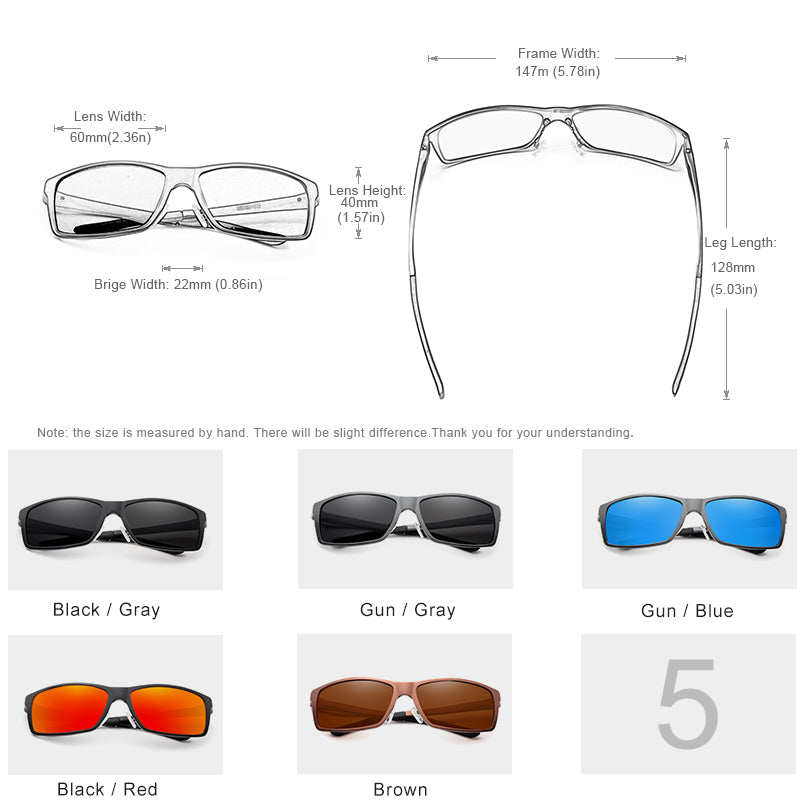 New Fashion Sunglasses Men Polarized Driving Eyewear For Men