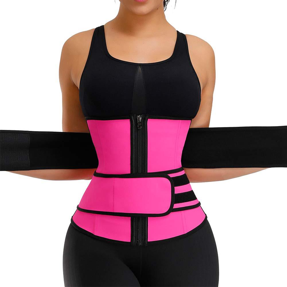 Double Waist Belt Waist Trainer Steel Bone Corset Waist Trainer Neoprene Corset