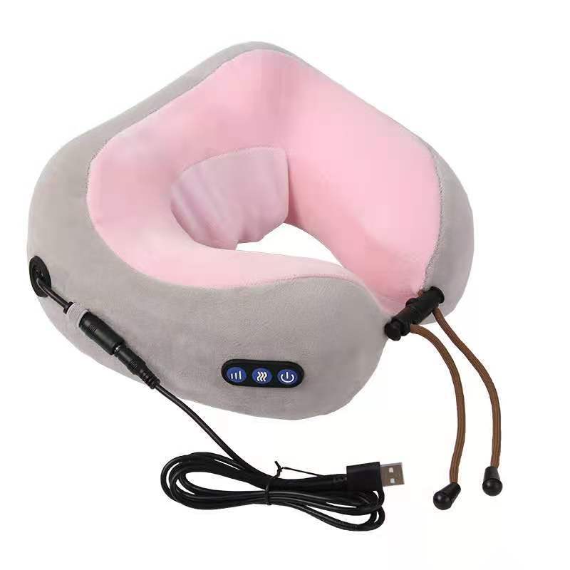 Fitness Slim Beauty™U Shaped Massage Pillow Neck Massage Device Electric Neck Massager