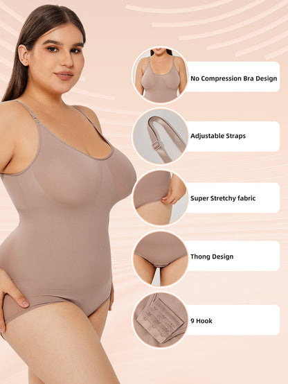 Fitness Slim Beauty™ Shapewear For Women Tummy Control Full Bust Body Shaper Bodysuit