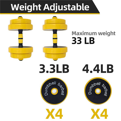 Adjustable Dumbbell Barbell