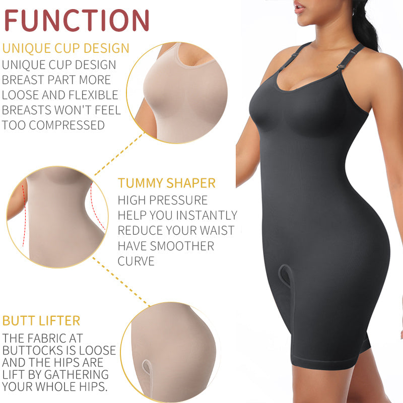 Fitness Slim Beauty™Bodysuit Shapewear Women Full Body Shaper Tummy Control Slim